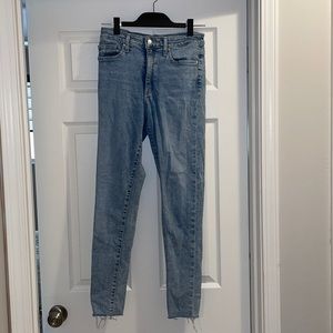 Joe’s light wash blue jeans. Size 29